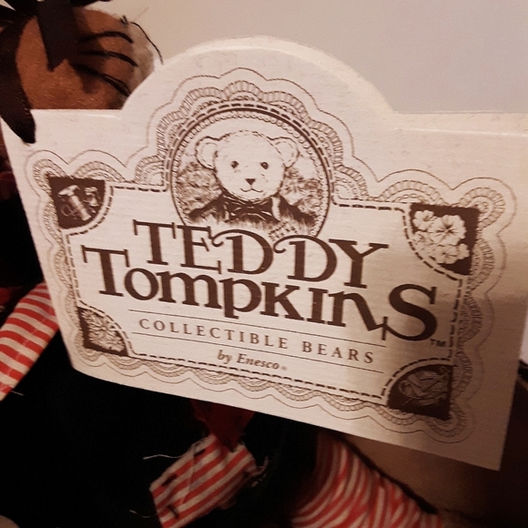 Enesco Timmy Tompkins Collectible Bear Vintage - Picture 5 of 6